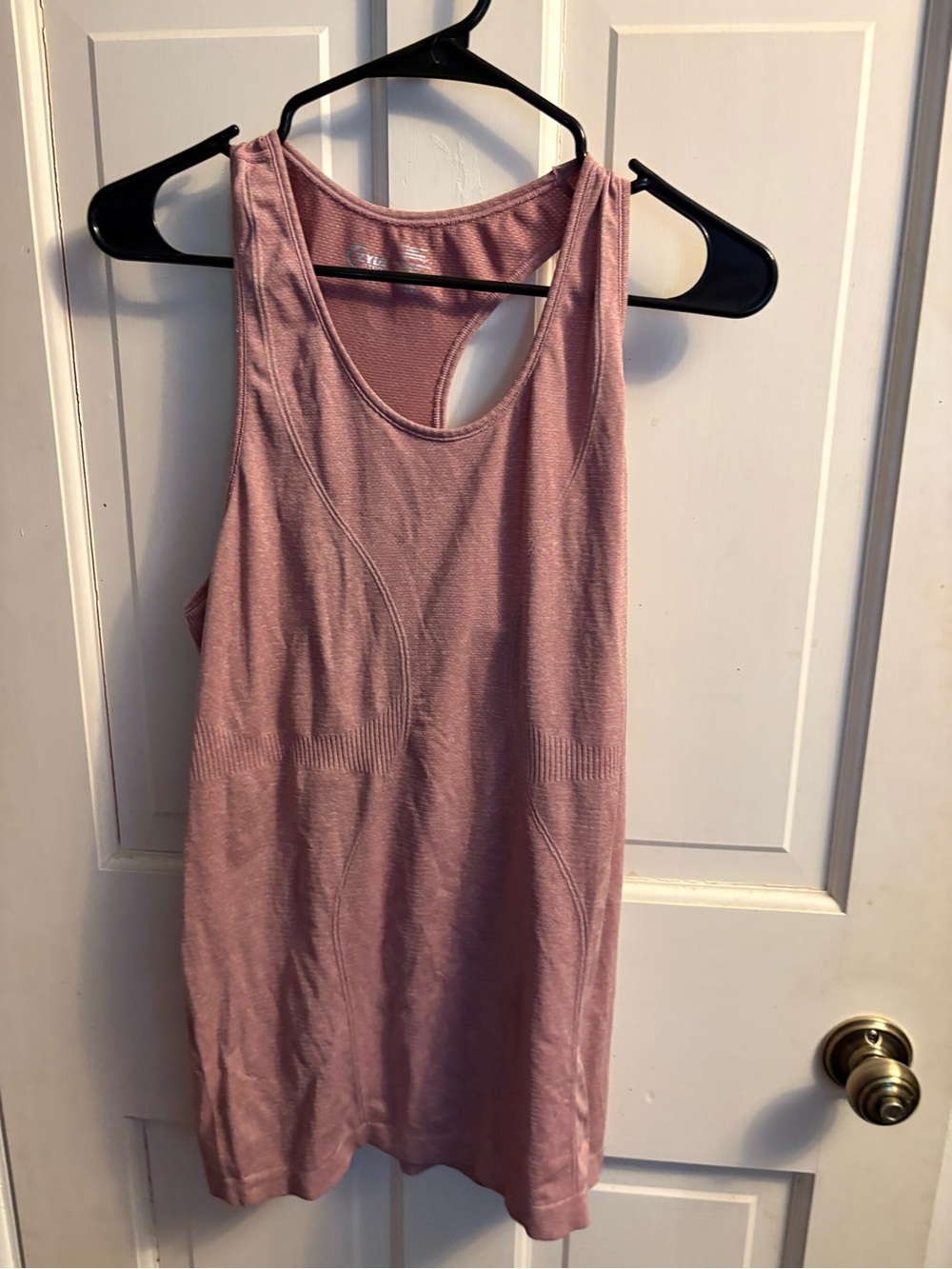 Women's Pink Racerback Tank Top zyia